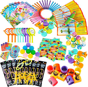 THE TWIDDLERS 120 Premium Kindergeburtstag Spielzeugset für Mädchen & Jungen - Mitgebsel, Mitbringsel, Gastgeschenke, Piñata Füllung, Ostern, Tombola Preise - Jetzt bei Amazon kaufen*