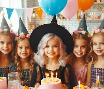 Kindergeburtstag Hexenparty