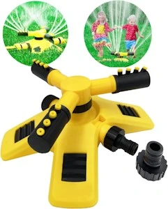 Lumstar Wassersprinkler, Sprinkler Spielzeug für Kinder, Wasserspielzeug Garten, Rasensprenger, Wassersprenger, Outdoor, X Form