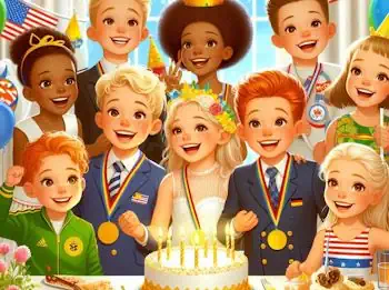 Olympische Spiele zum Kindergeburtstag