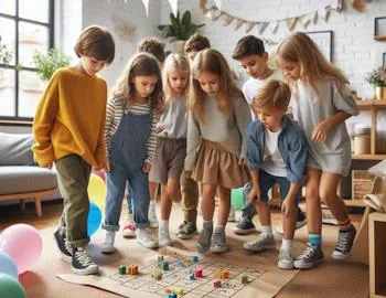 Spiele beim Kindergeburtstag